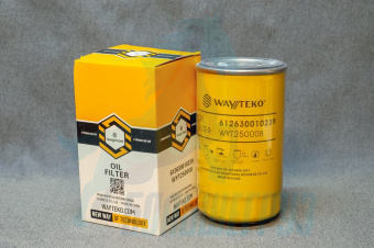 WAYTEKO PREMIUM Фильтр масляный WP12/D12 Евро3 D=110 mm, H=195 mm SHAANXI (612630010239)