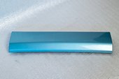Облицовка решетки бампера голубая (малая) Shaanxi X6000