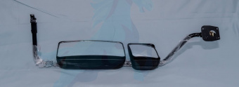 Зеркало (стойка в сборе) SHAANXI F2000 правое (2 зеркала) (DZ1642770040)