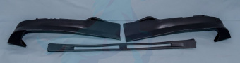 Бампер F2000 верхняя часть (ЧЕРНЫЙ) SHAANXI  (DZ9112930210-black)