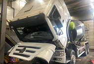 Диагностика и ремонт автобетоносмесителей HOWO с кабиной HW76 и двигателей D10 мощностью 340 и 380 л.с.