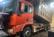 Ремонт проводки SCR на самосвале SHACMAN 385 л.с. CUMMINS