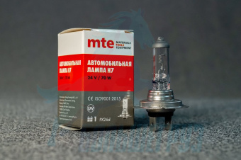 MTE Лампа H7 24V 70W PX26d