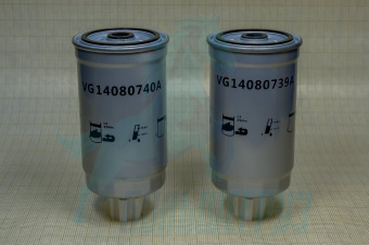Фильтр топливный 39A+40A (комплект 2шт) КАЧЕСТВО (614080739A/614080740A) NEW